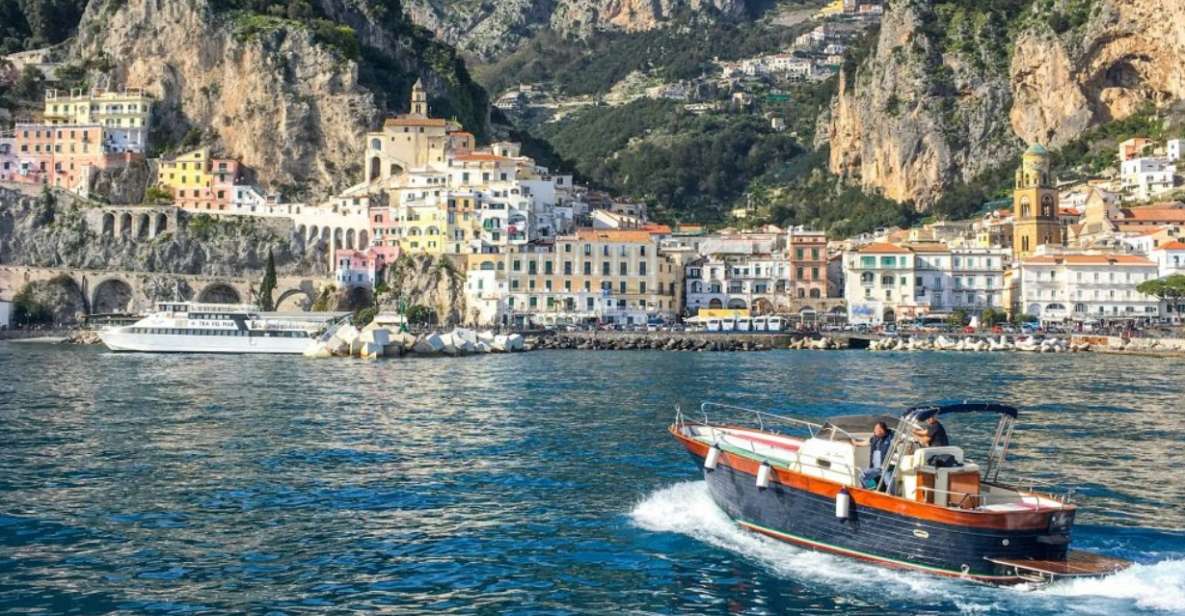 SALERNO: Amalfi Coast Boat Cruise to Amalfi and Atrani - Itinerary of the Coastal Tour