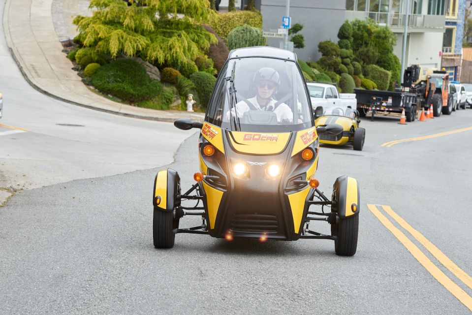 San Francisco: Electric Gocar Tour Over Golden Gate Bridge - Booking Information