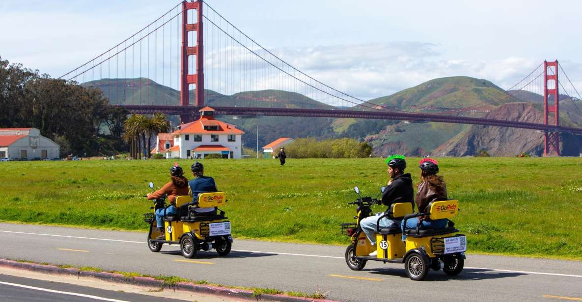 San Francisco: Electric Scooter Rental With GPS Storytelling - Rental Options