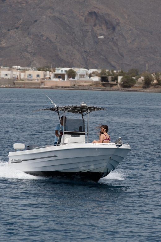 Santorini: Boat Rental With License - Pricing Details and Options