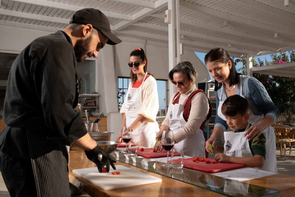 Santorini: Greek Food Cooking Class With Wine Tasting - Activity Highlights