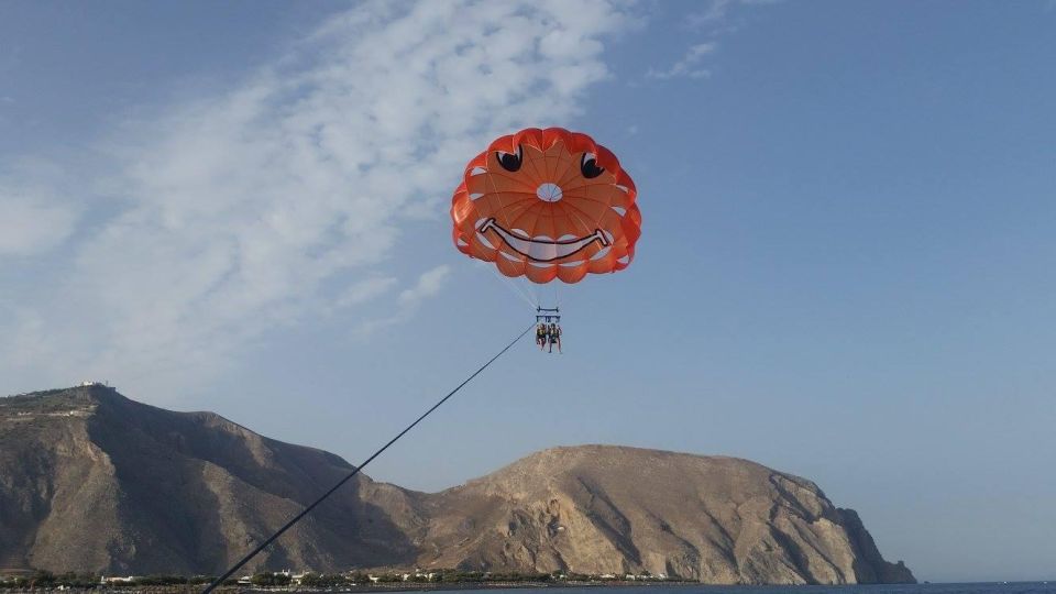 Santorini: Parasailing Flight Experience at Black Beach - Booking Details