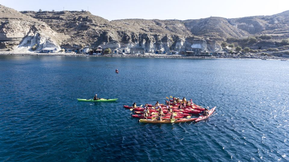 Santorini: Sea Kayaking With Light Lunch - Itinerary and Highlights