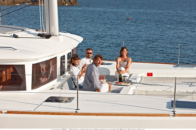 Santorini Small-Group Catamaran Sailing Trip(Bbq,Drinks, Transfer) - Red and White Beaches