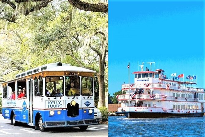 Savannah Land & Sea Combo: City Sightseeing Trolley Tour With Riverboat Cruise - What to Expect on the Tour