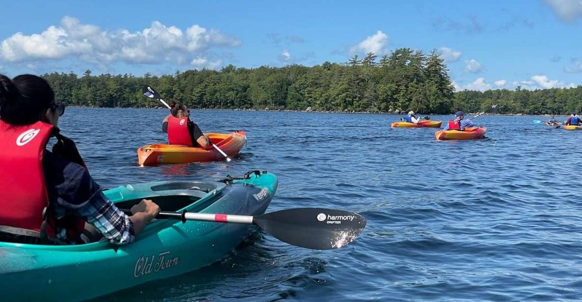 Scenic Sebago Lake Historical Tour - Safety Briefing and Kayak Preparation