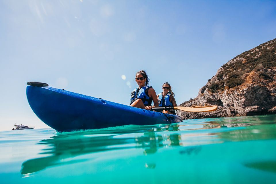 Sesimbra: Arrabida Natural Park & Caves Guided Kayaking Tour - Itinerary Highlights