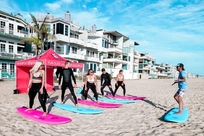 Shared 2 Hour Small Group Surf Lesson in Santa Monica - Class Structure and Duration
