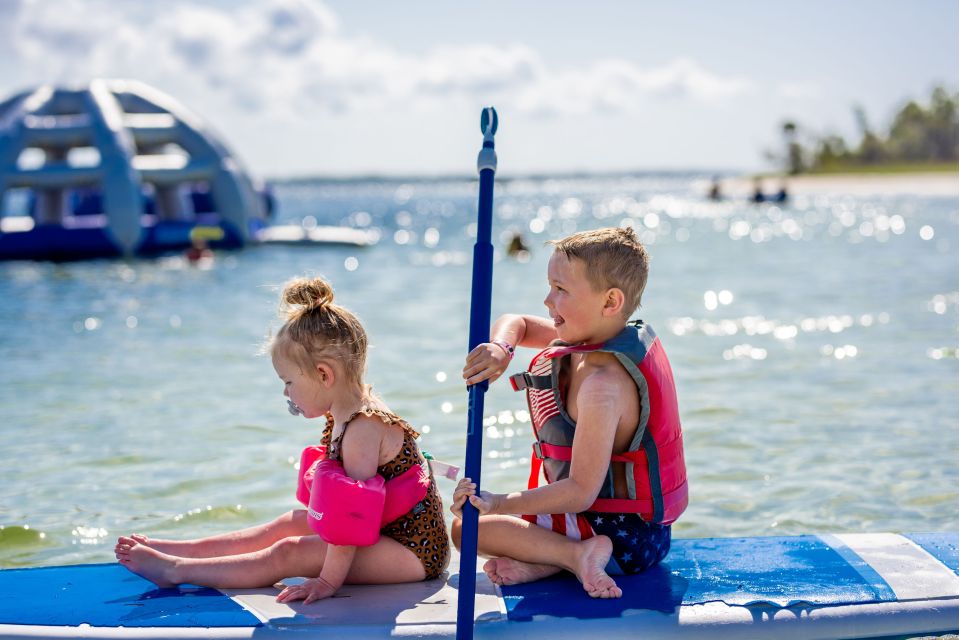 Shell Island: Water Park and Dolphin Watching Boat Trip - Included Activities