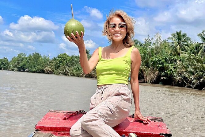 Small-Group Authentic Mekong Delta Day Trip From Ho Chi Minh City - Enjoying a Motorized Rickshaw Ride