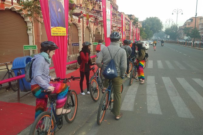 Small-Group Early Morning Pink City Bike Tour - Inclusions