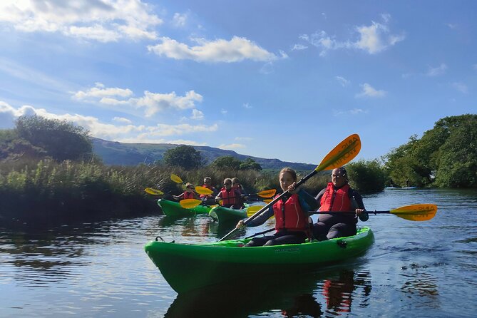 Snowdon Kayak Adventure on Llyn Padarn - Slate Mining Era Remains