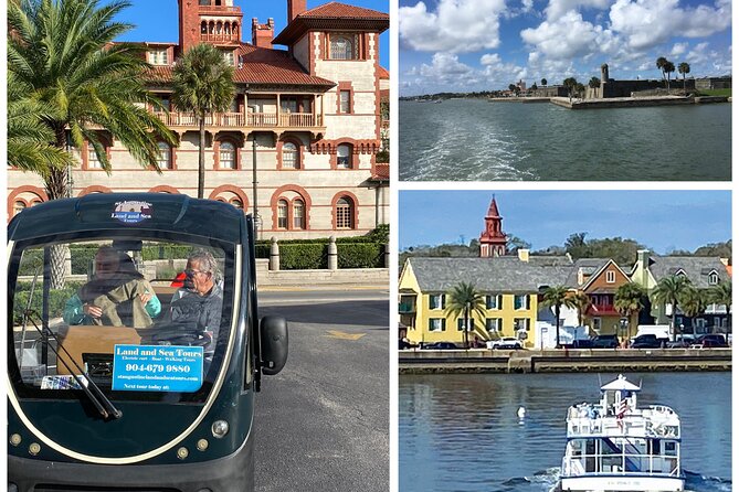 St Augustine Boat and Golf Cart Tour - Whats Included