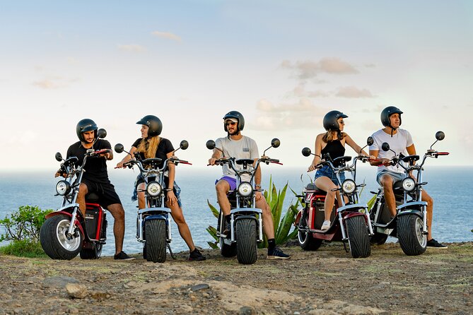 St.Lucia Beaches and Backroads Tour by Electric Big-Wheel Scooter - Equipment and Safety Features