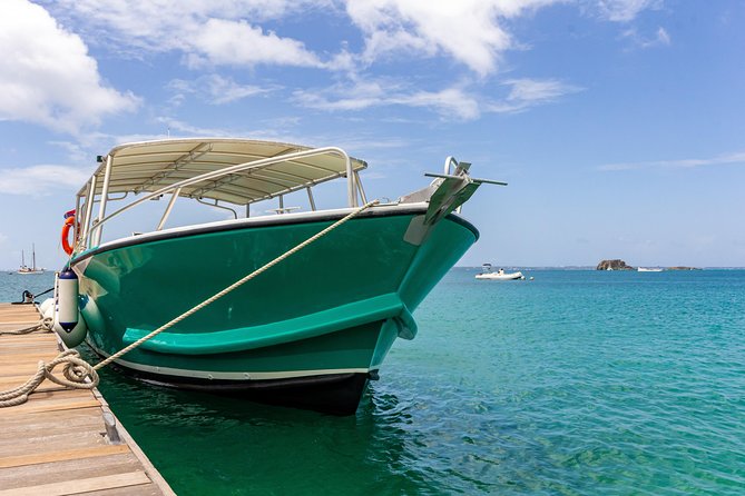 St Maarten Motorboat Cruise: Long Bay, Creole Rock and Tintamarre Island - Relaxation at Long Bay