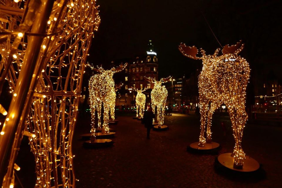 Stockholm: Christmas Lights and Market Walking Tour - Itinerary Highlights