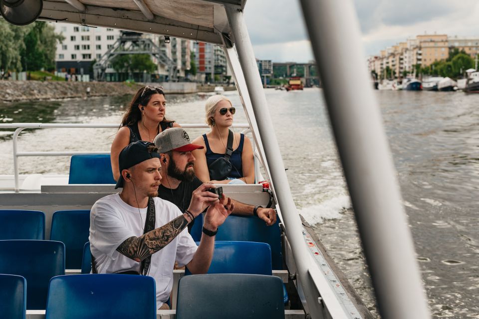 Stockholm: Under the Bridges Boat Tour - Journey Duration and Group Size