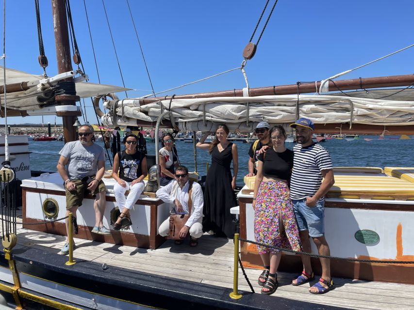 Sunset in Schooner Sailing Vigo Ria - Booking Information
