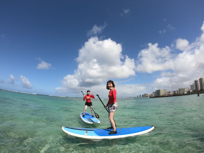 SUP Lesson in Waikiki, 3 or More Students, 13YO or Older - Pickup and Transportation