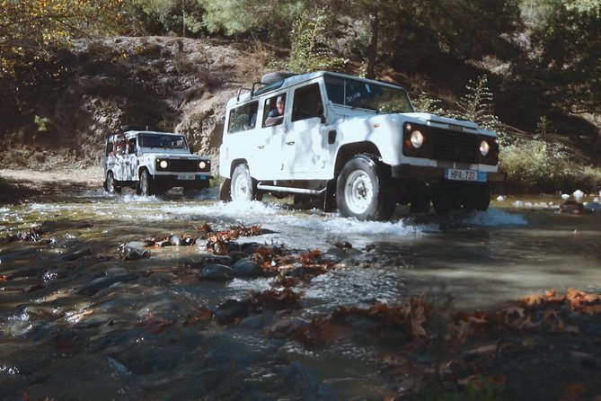 Surf and Turf Full Day Jeep & Boat Combination Tour From Paphos - Exciting Activities