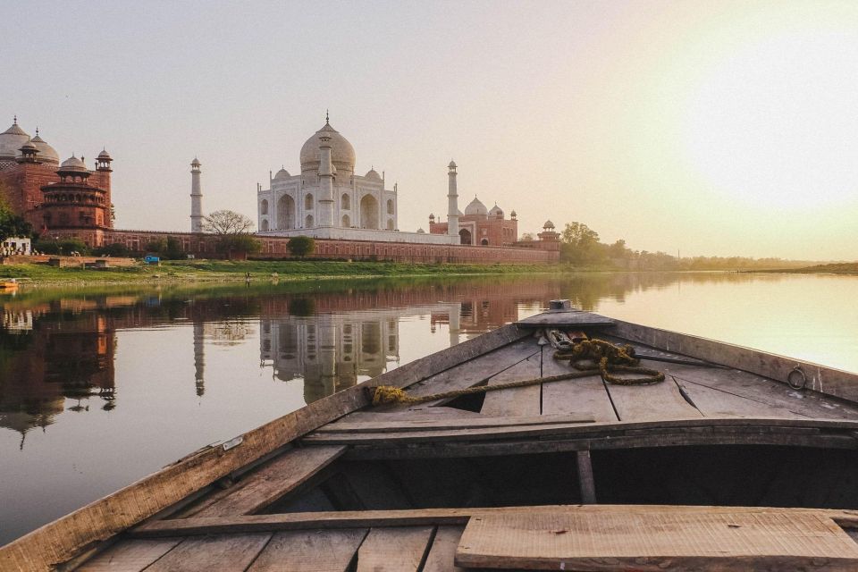 Taj Mahal Back View Yamuna Boat Ride Tour - Experience Highlights