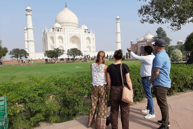 Taj Mahal Private Day Tour From Delhi by Superfast Train - Exclusions