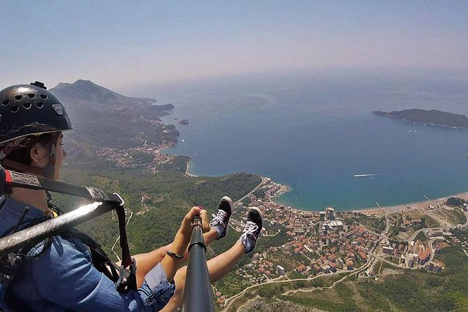 Tandem Paragliding in Budva - Inclusions and Exclusions