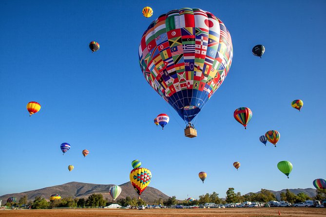 Temecula Shared Hot Air Balloon Ride - Inclusions of the Ride