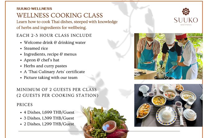 Thai Cooking Class 2 Hrs ( 4 Dishes Menu) - Learning Environment and Setting