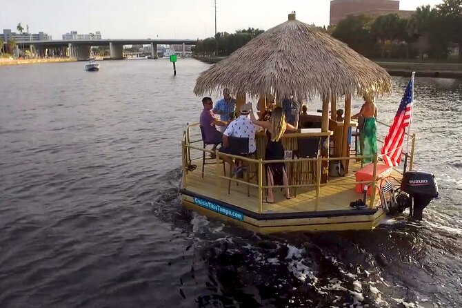 Tiki Boat - Downtown Tampa - The Only Authentic Floating Tiki Bar - Amenities Onboard the Tiki Boat