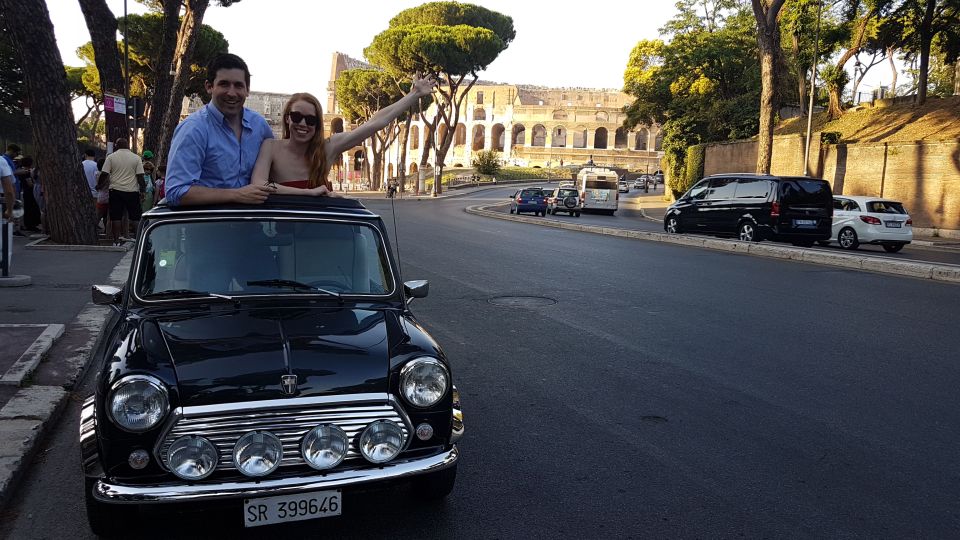 Tour of Rome in Mini Cooper Classic Cabriolet - Highlights of the Tour