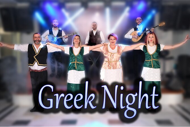 Traditional Greek Night Live Music & Dinner Show in Santorini - Dining Experience