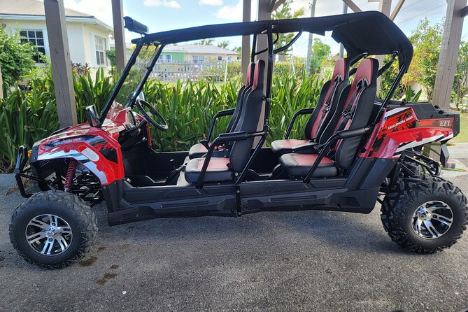Trail Master UTV, 4 Seater - Grand Turk - Rental Pricing and Charges