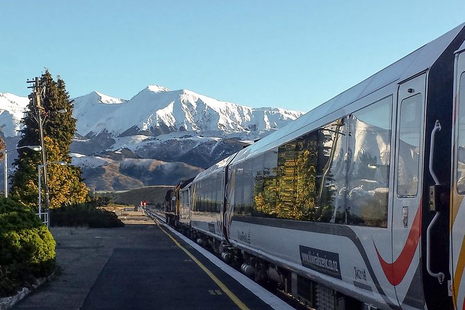 TranzAlpine Train Journey: Christchurch to Greymouth - Scenic Highlights