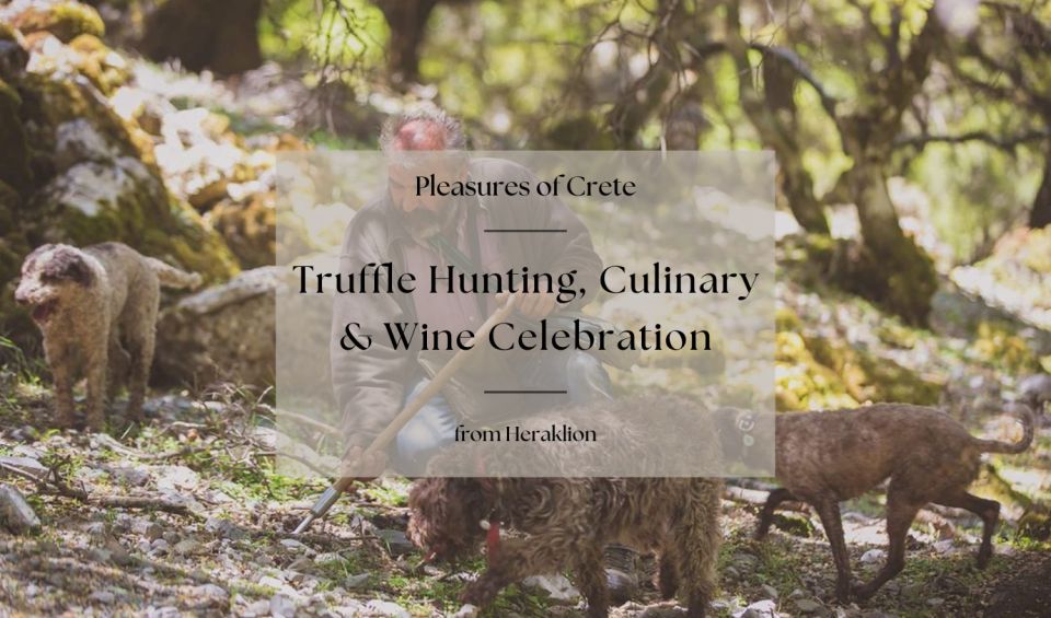 Truffle Hunting, Culinary & Wine Celebration From Heraklion - Itinerary Highlights