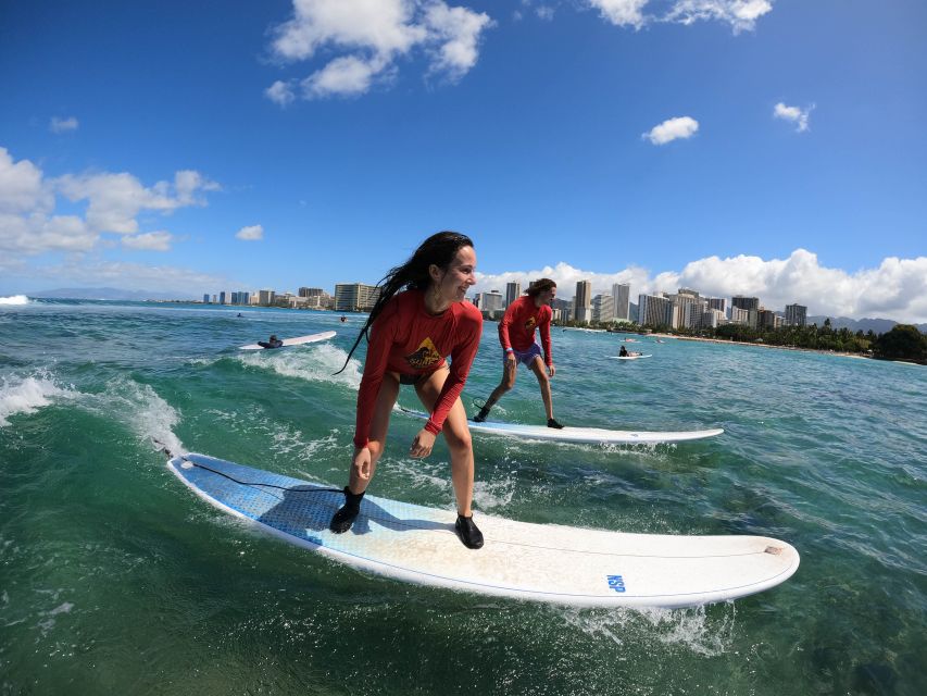 Two Students to One Instructor Surfing Lesson in Waikiki - Student Age and Swimming Ability