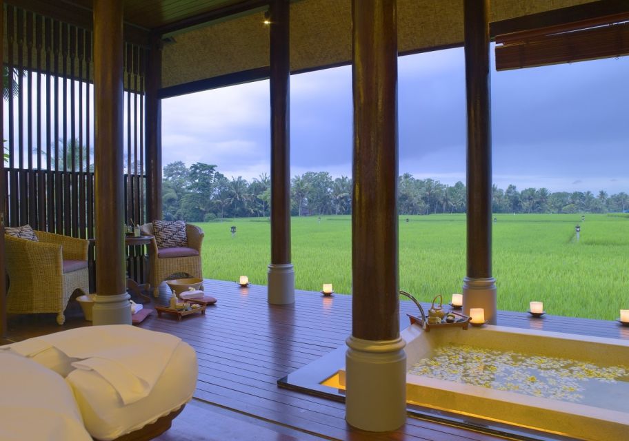 Ubud: Couple Spa Treatment With Bath Ritual & Sparkling Wine - Ayurvedic Abhyanga Massage