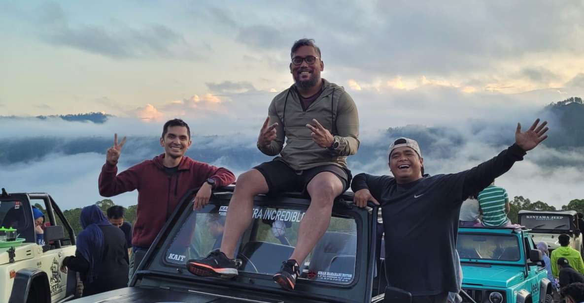 Ubud : Mount Batur Jeep Sunrise Tour With Natural Hotspring - Itinerary