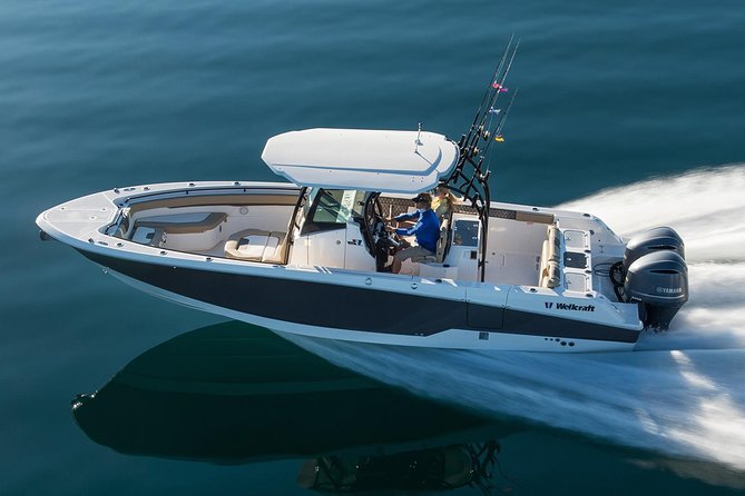 USVI Private Boat Charters - New, Fast Powerboats for Half and Full Day - Included Amenities