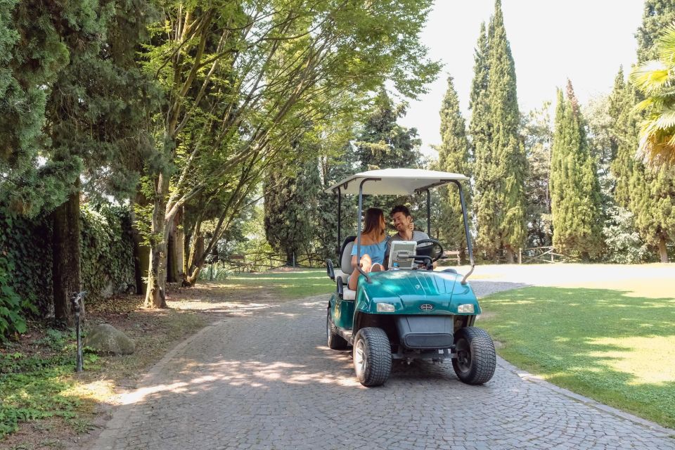 Valeggio: Sigurtà Garden Park Entry With Golf Cart Rental - Golf Cart Rental Experience