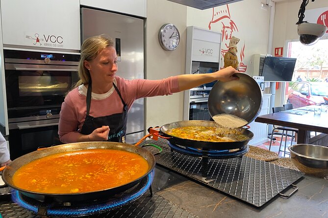Valencian Paella Workshop and Visit to the Algiros Market - Paella Workshop Details
