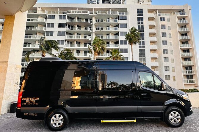 VAN Mia Airport or Hotels to Miami Port or Hotels Up to 14pax - Pricing and Booking Details