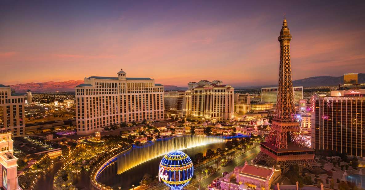 Vegas Highlights: Neon Lights & Desert - Audio Driving Tour - Highlights of the Tour