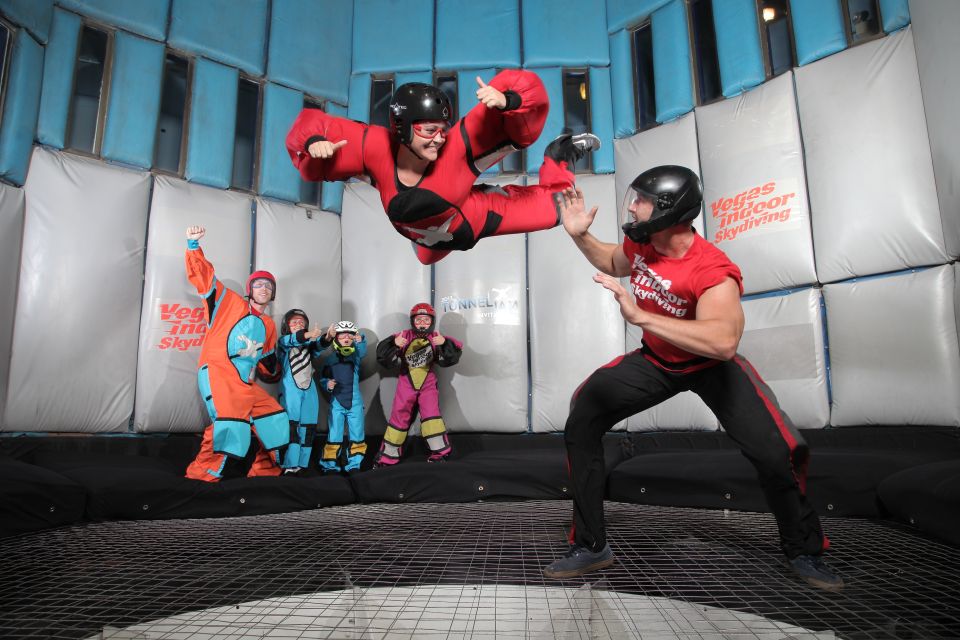 Vegas: Indoor Skydiving Experience - Experience Highlights and Inclusions