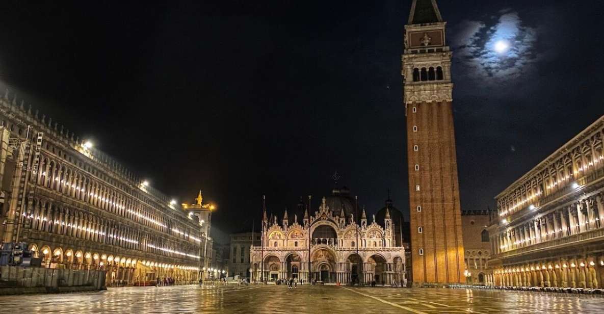 Venice: Guided Night Walking Tour & Saint Marks Basilica - Highlights of the Experience