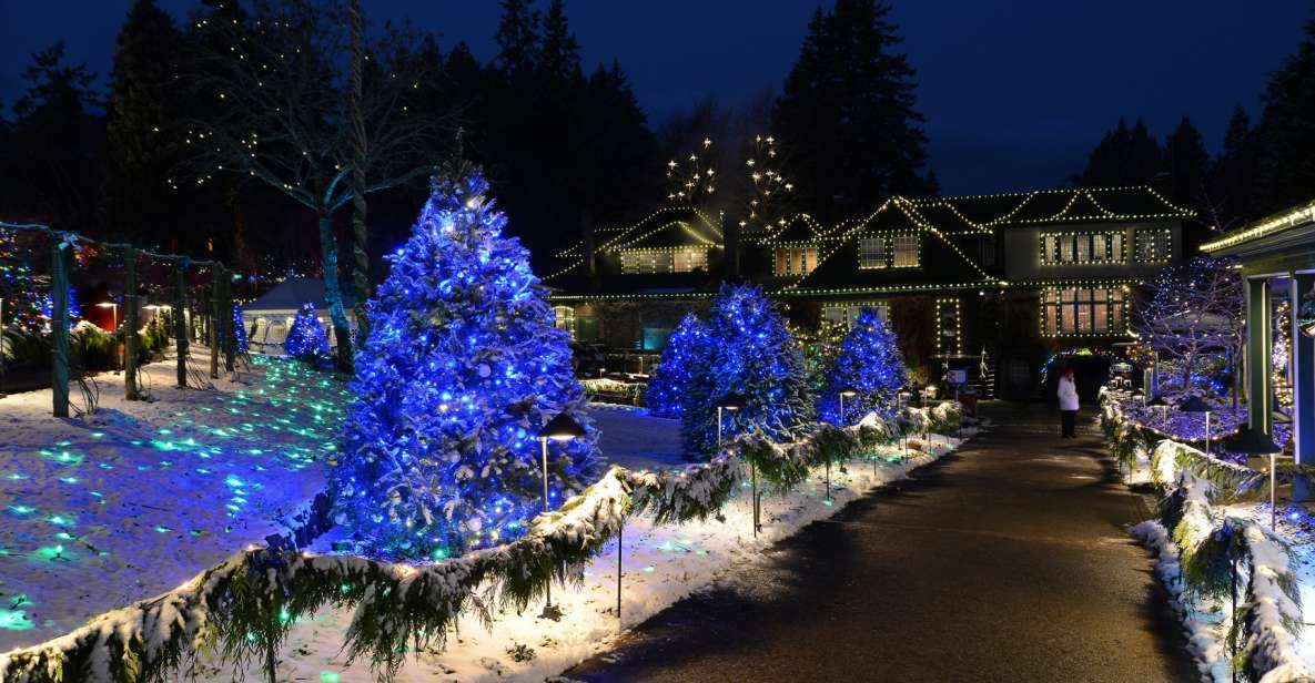 Victoria and Butchart Gardens Christmas Tour - Itinerary Details