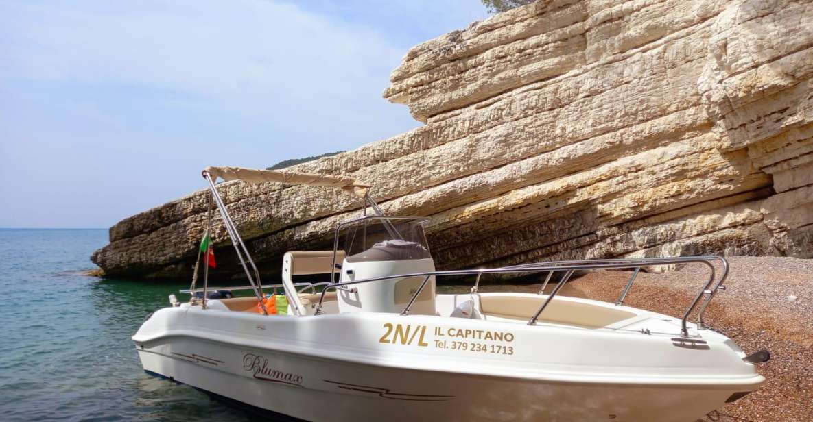 Vieste: 4-Hour Boat Rental - Boat Features and Amenities