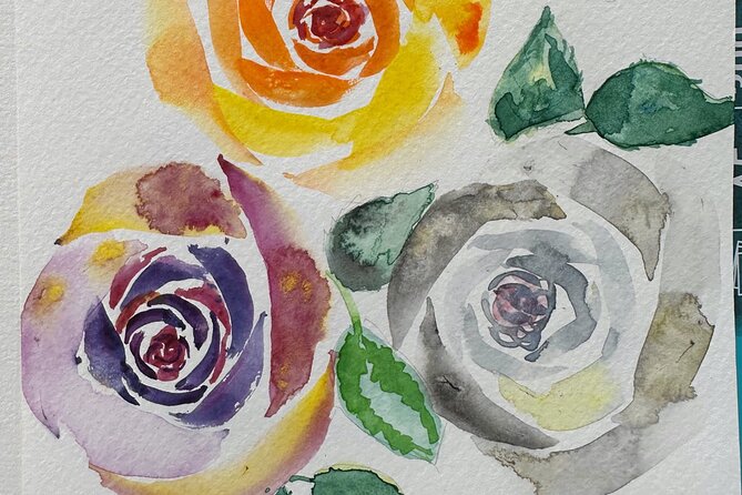 Watercolor Therapy Sip&Paint - Couples /Office Retreat Workshop - Location and Meeting Point