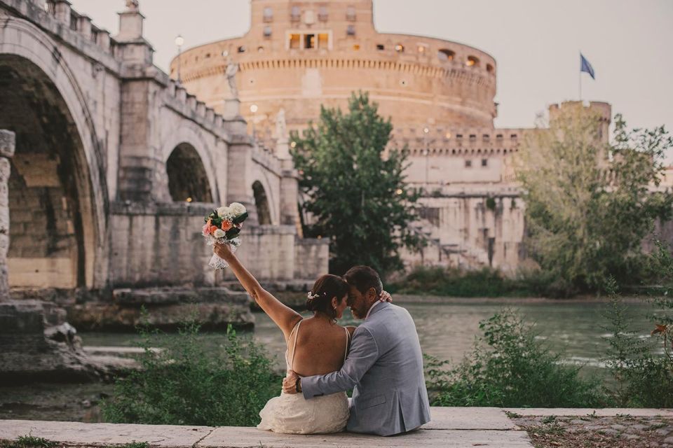 Wedding Dress Photo Shooting In Stunning Rome Spots - Top Locations for Shooting