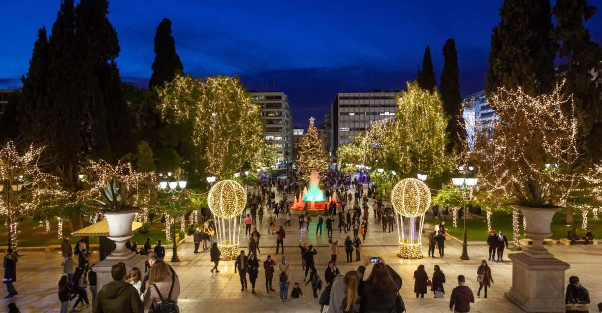 Wondrous Christmas Tour Around Athens - Itinerary Highlights